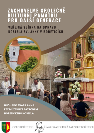 Informace k veřejné sbírce na opravu kostela